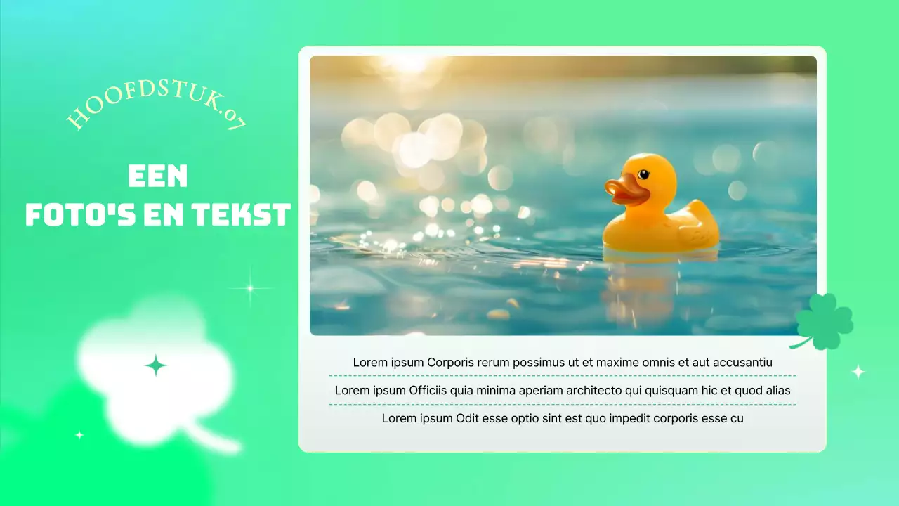 Een kitscherig slipje van het klavermerk in chartreuse