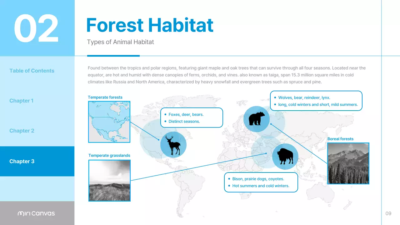 Blue Minimal Animal Guide Presentation