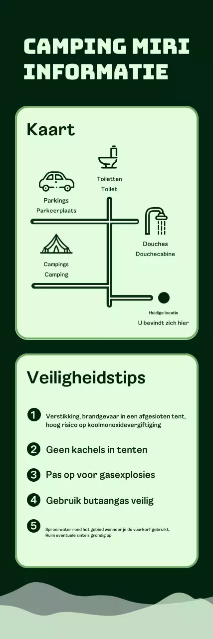 Introductie en wegwijs op de groene en schone camping