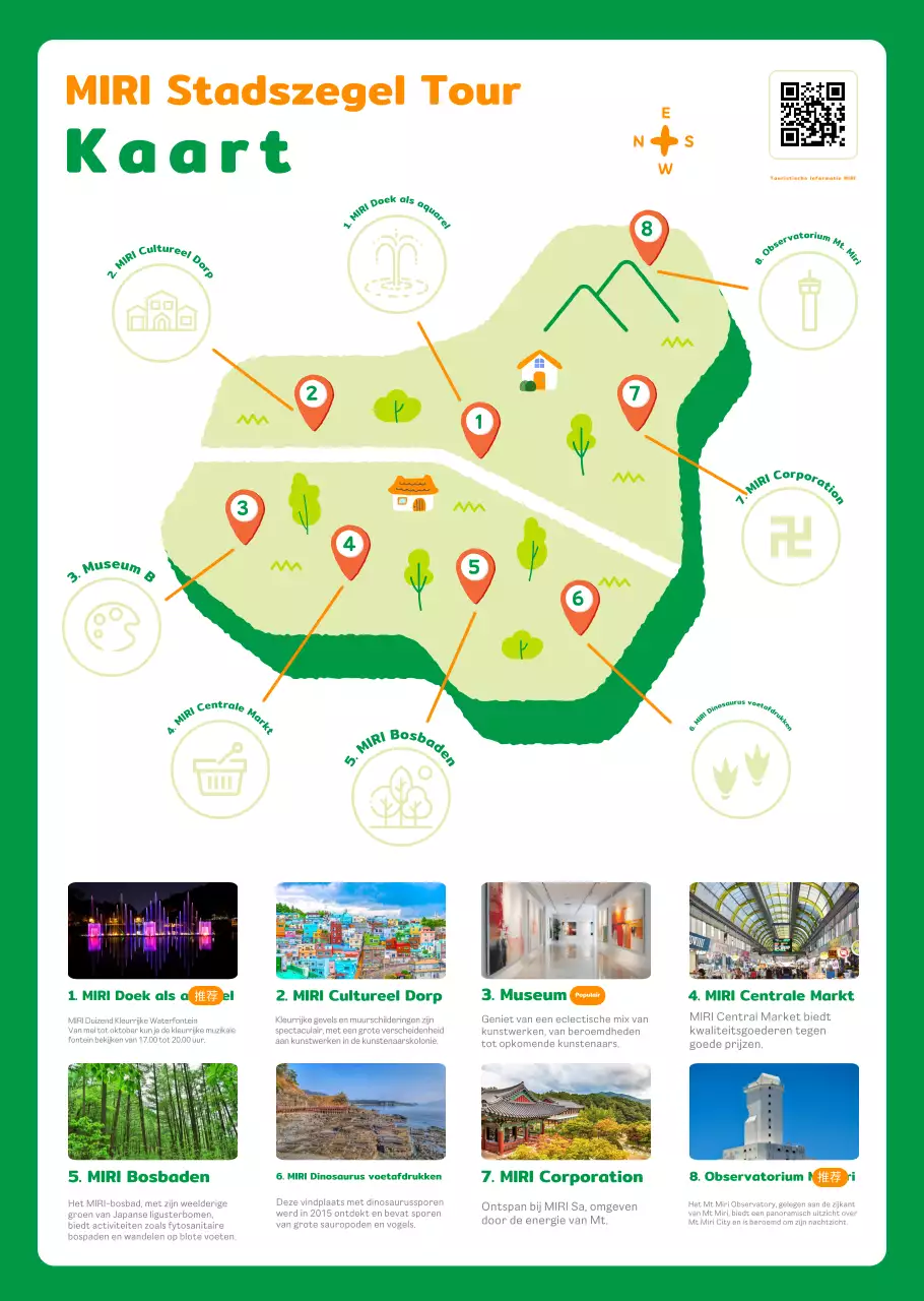 Leuke stadspostzegelfolder