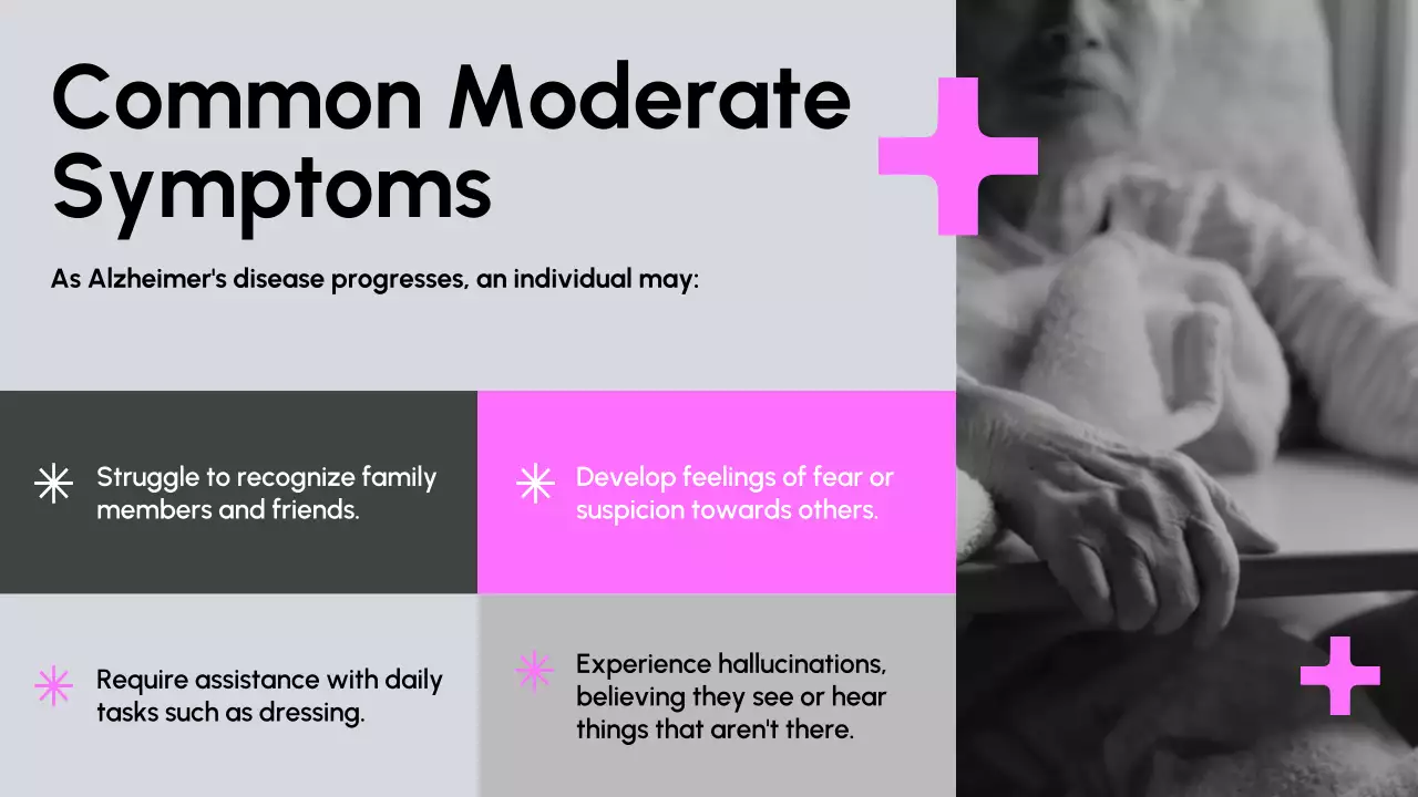 Grey Minimal Alzheimer's Guide Presentation