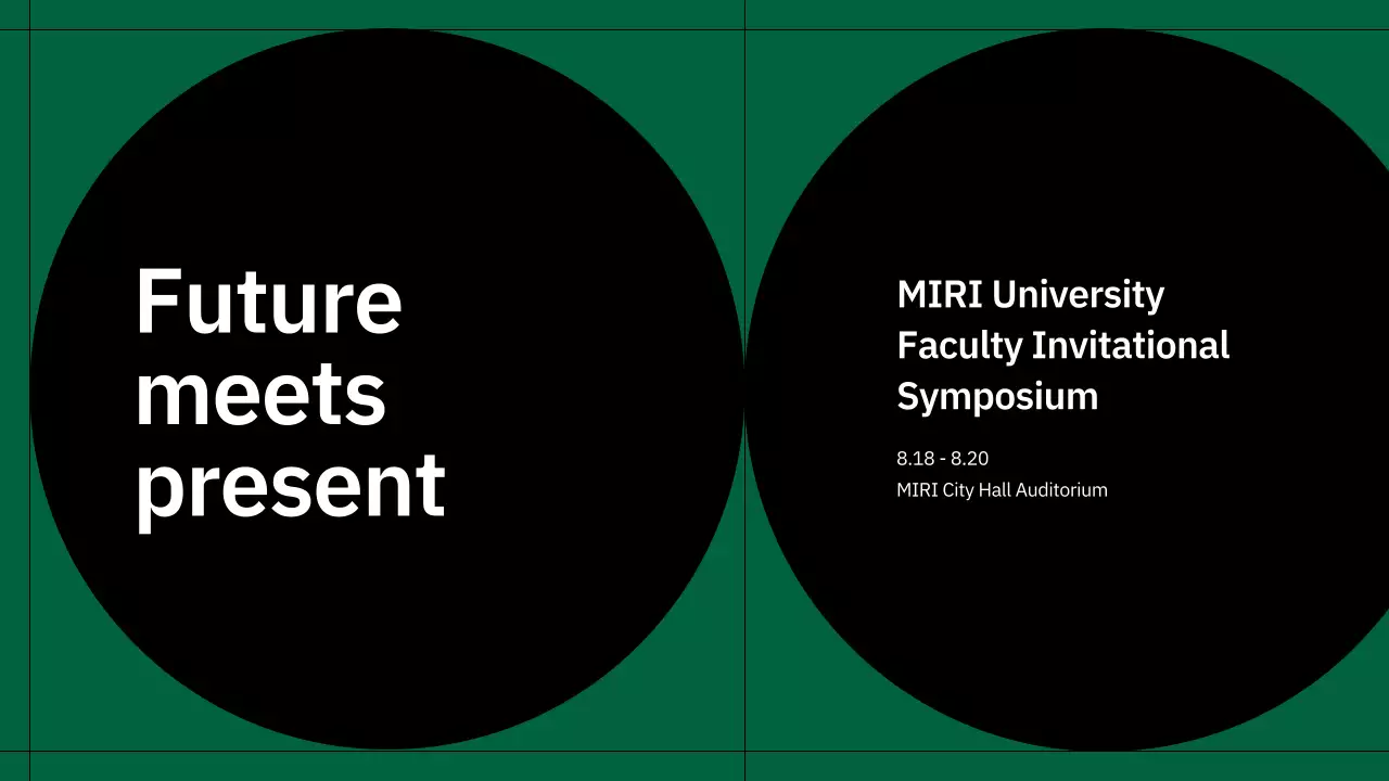 Green Modern Symposium Announcement Presentation