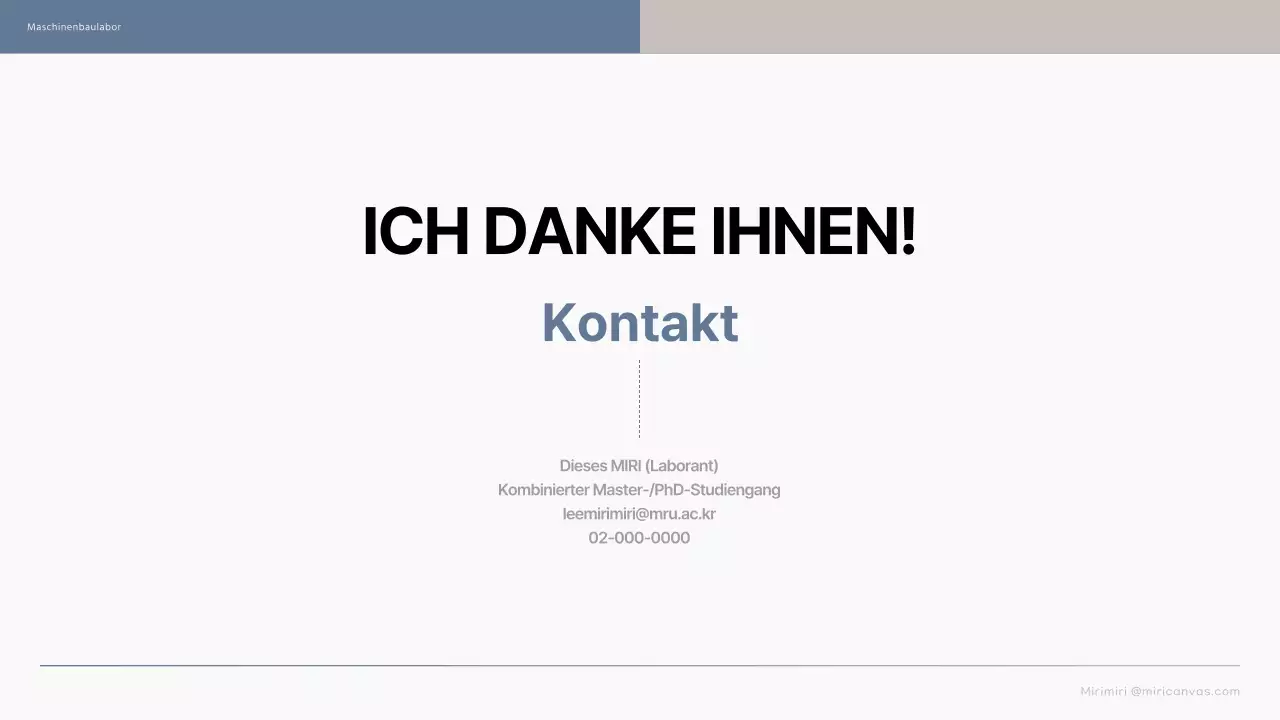 Eine einfache blaue und beigefarbene Einführung in Graduiertenlabore