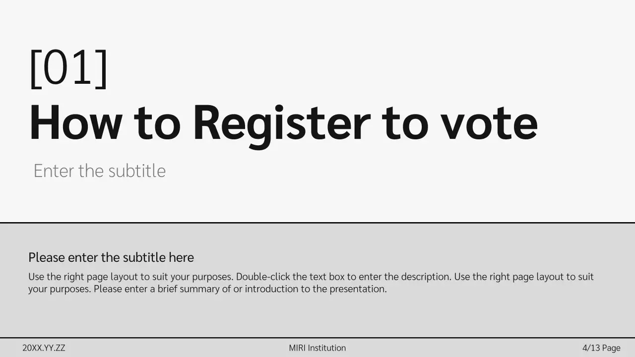 Presentasi Panduan Pemilihan Profesional Grey