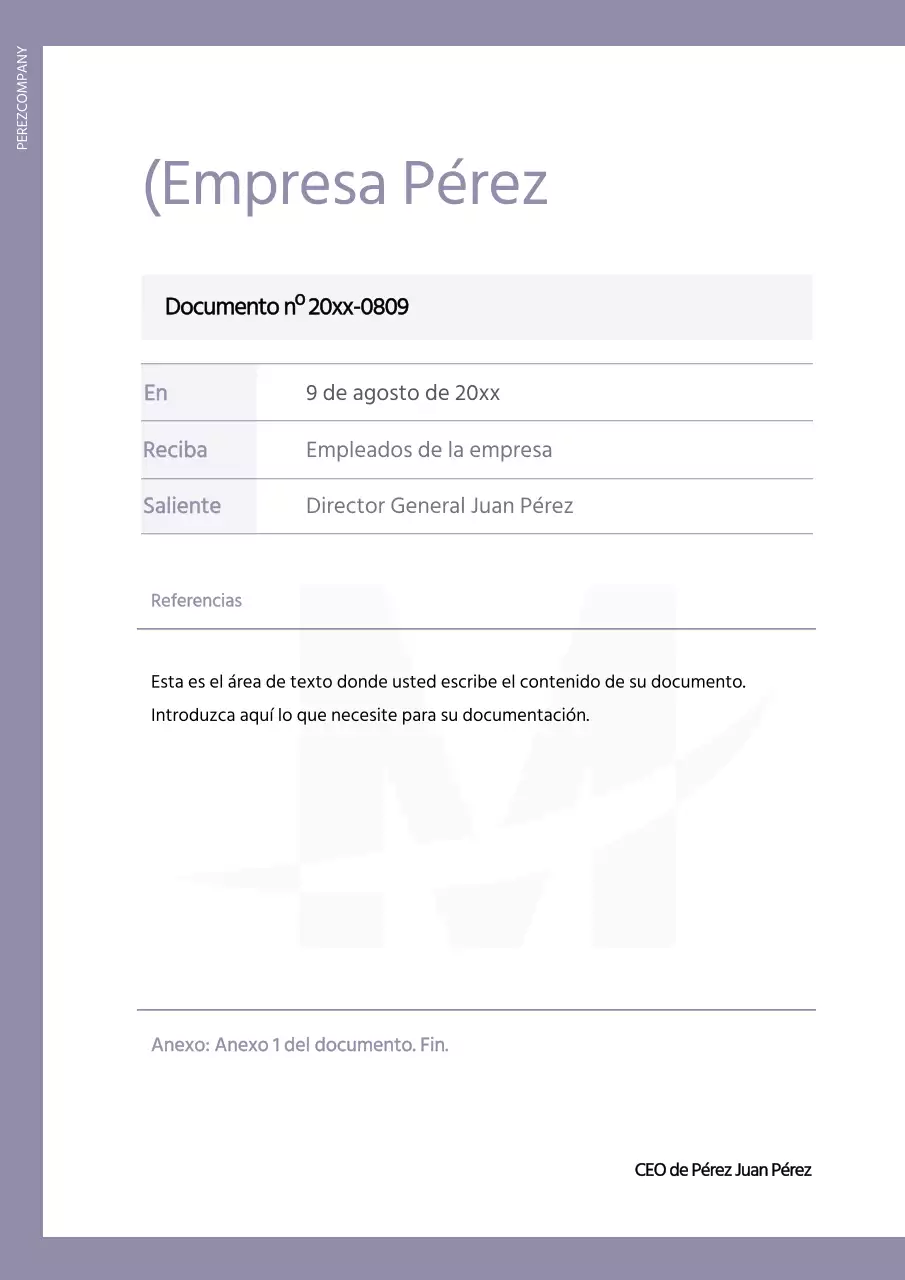 Conjunto de plantillas sencillas de documentos corporativos en malva y blanco