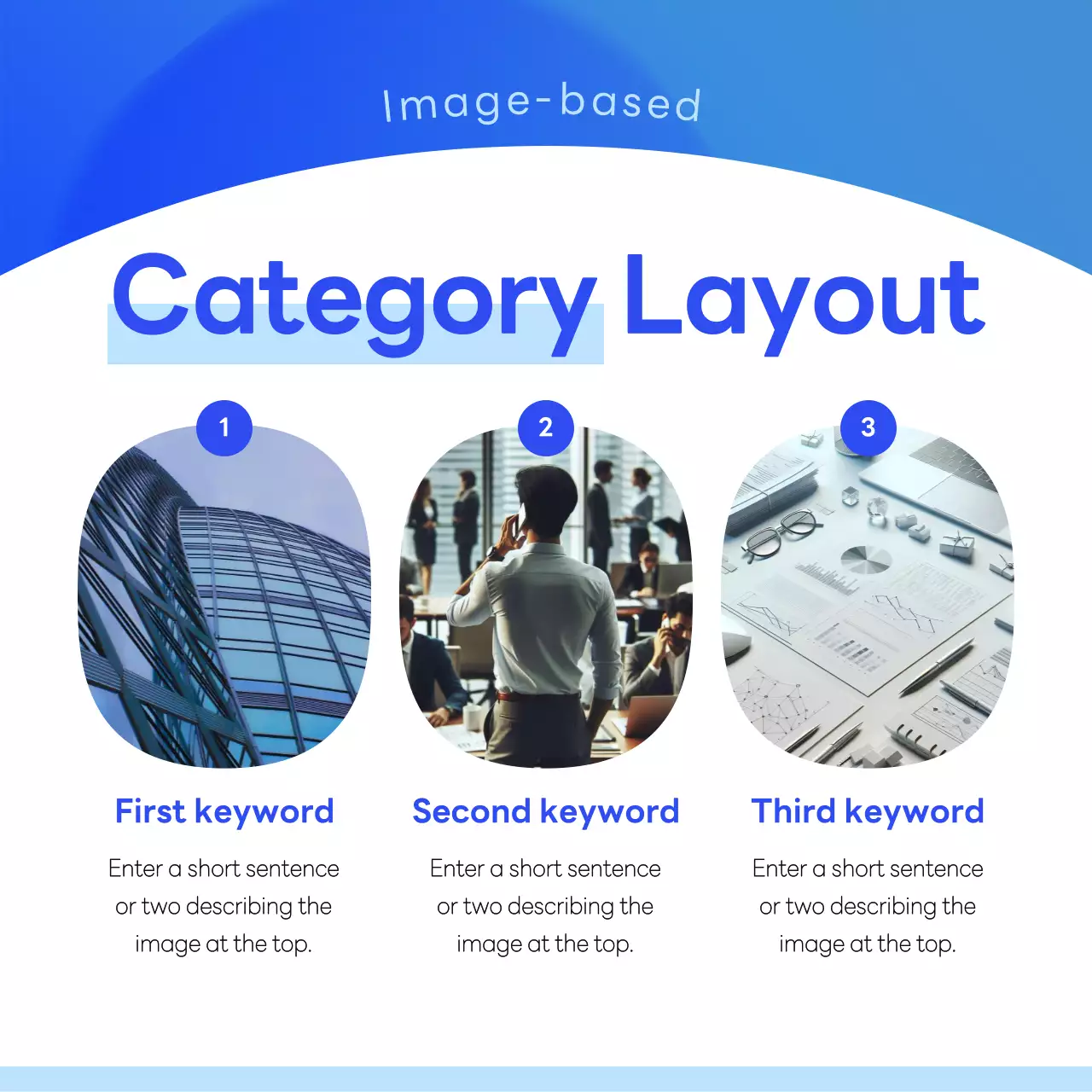 Blue Modern Business News Document Instagram Carousel