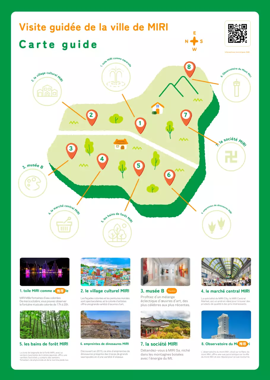 Brochure sur les timbres de la ville mignonne