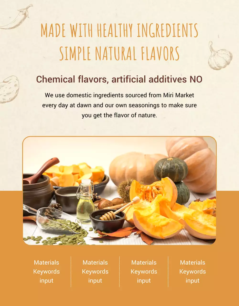 Beige Rustic Breakfast Promotion Poster