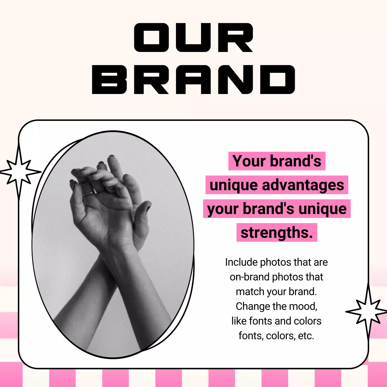 Pink Trendy Brand Promotion Instagram Carousel