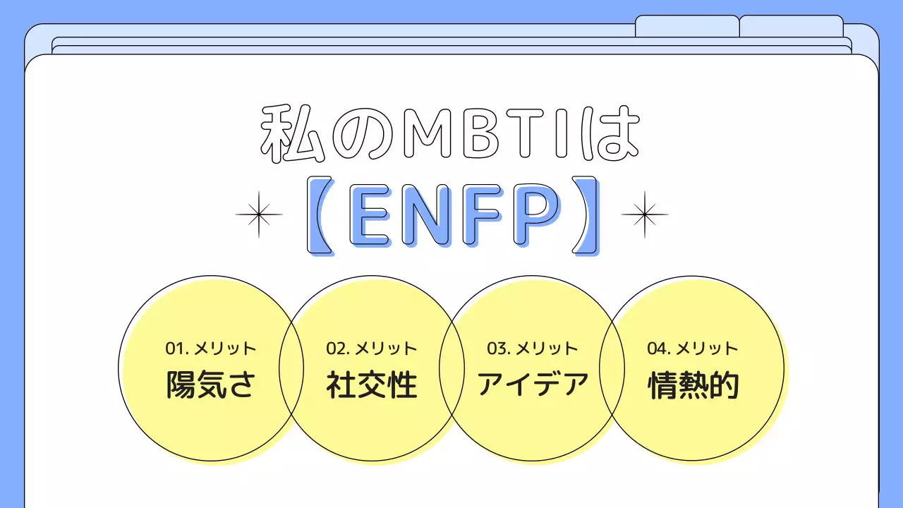 青 シンプル 自己紹介 プレゼンテーション