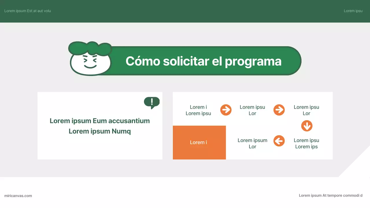 Una guía sencilla, verde y naranja, del Centro de Apoyo a las Familias