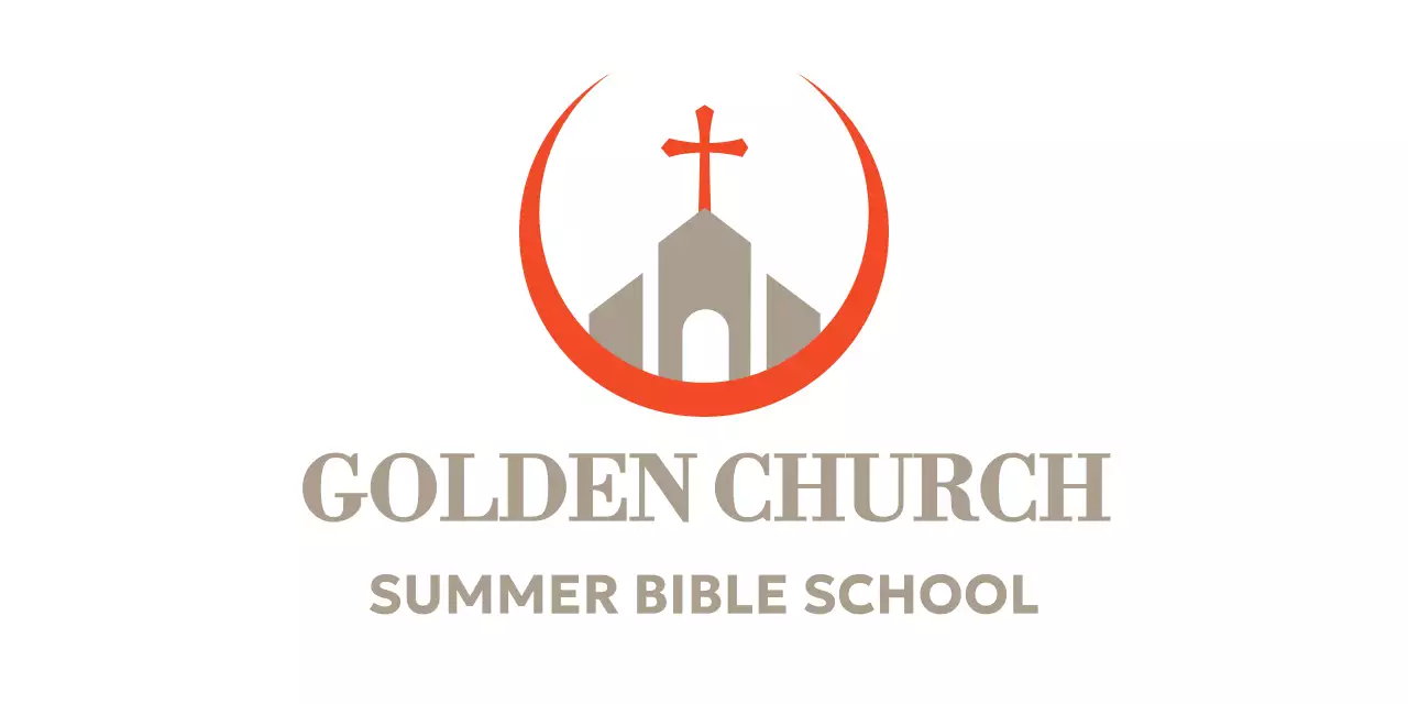 주황 골드 화려한 느낌의 교회 여름 성격 학교