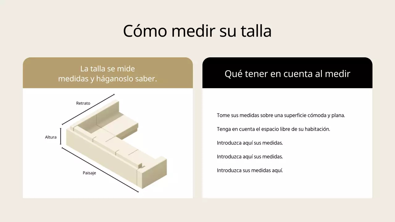 Guía de presupuesto para contratistas de muebles modernos en negro y beige