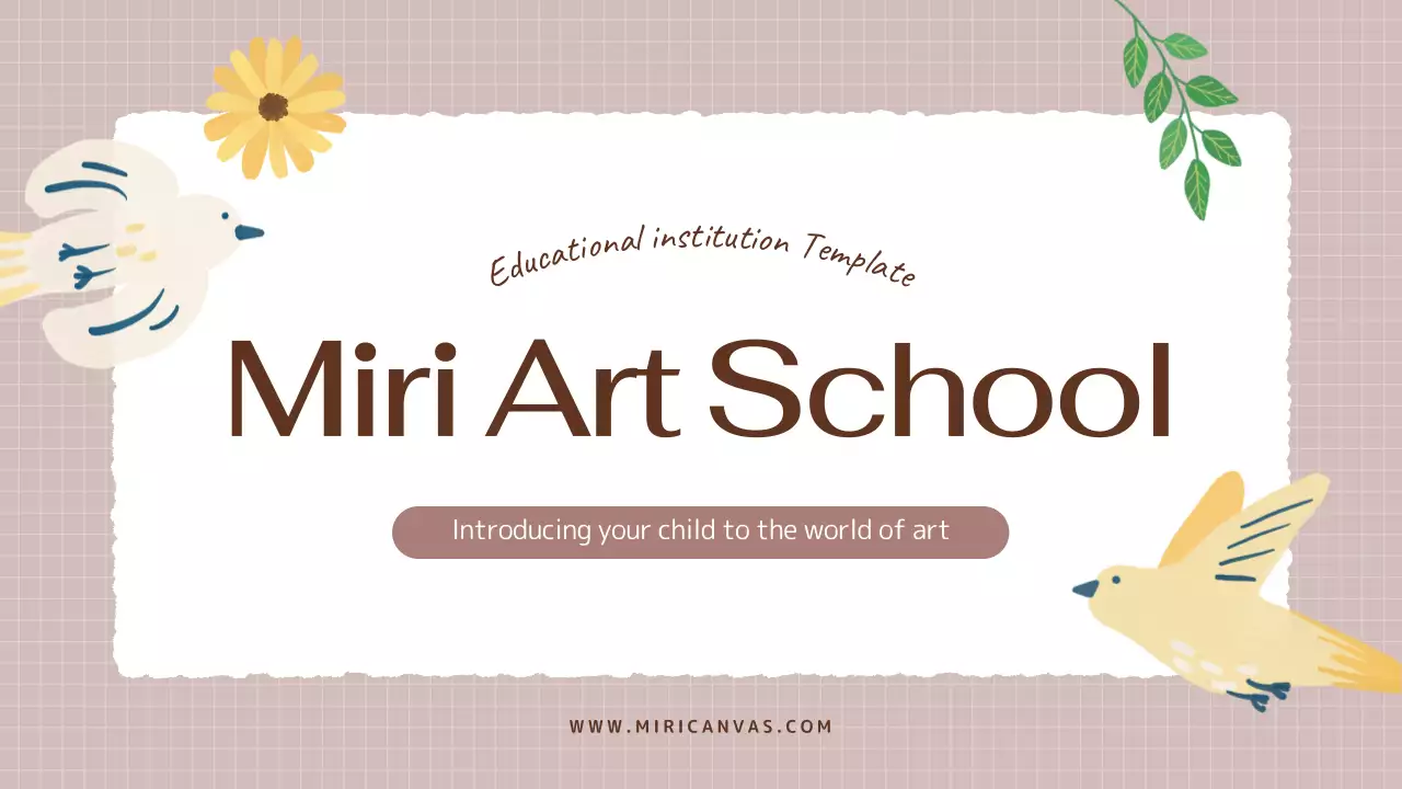 Beige Simple Art Guide Presentation