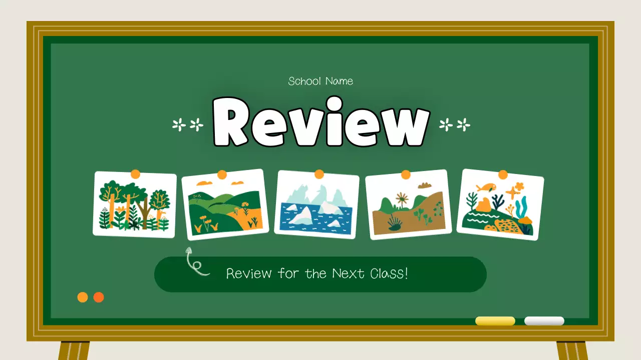 Green Simple Animal Guide Presentation