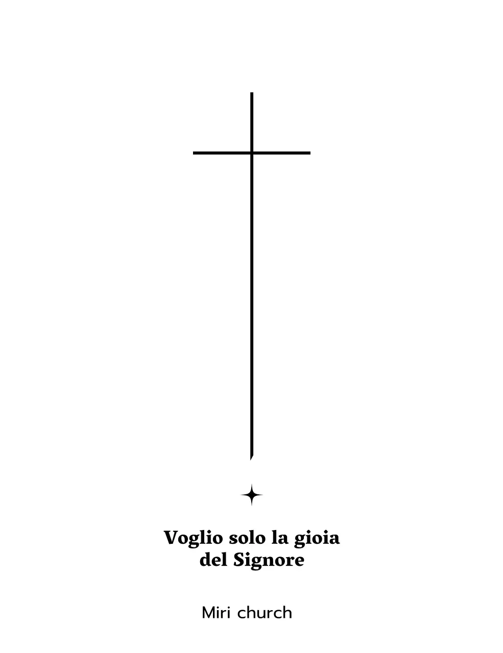 Concetto di frase scritturale cristiana in illustrazione lineare
