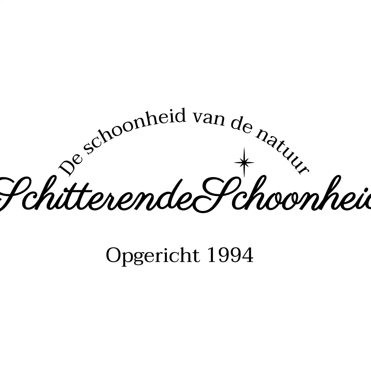 Promoot een glamoureuze schoonheidswinkel met cursief en glitter