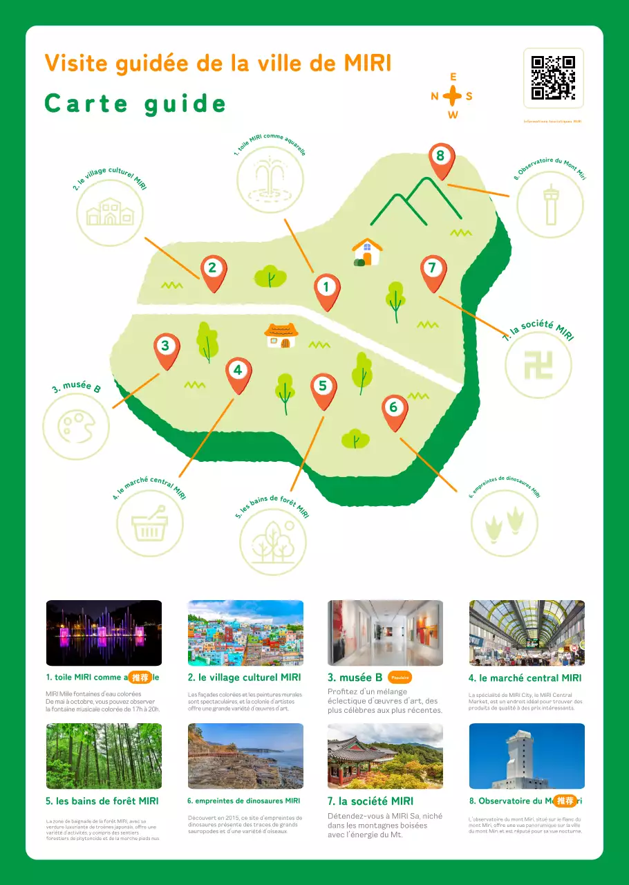 Brochure sur les timbres de la ville mignonne