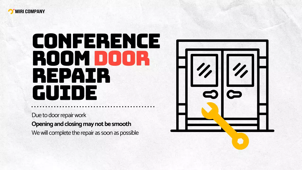 Red Simple Announcement Notice Presentation