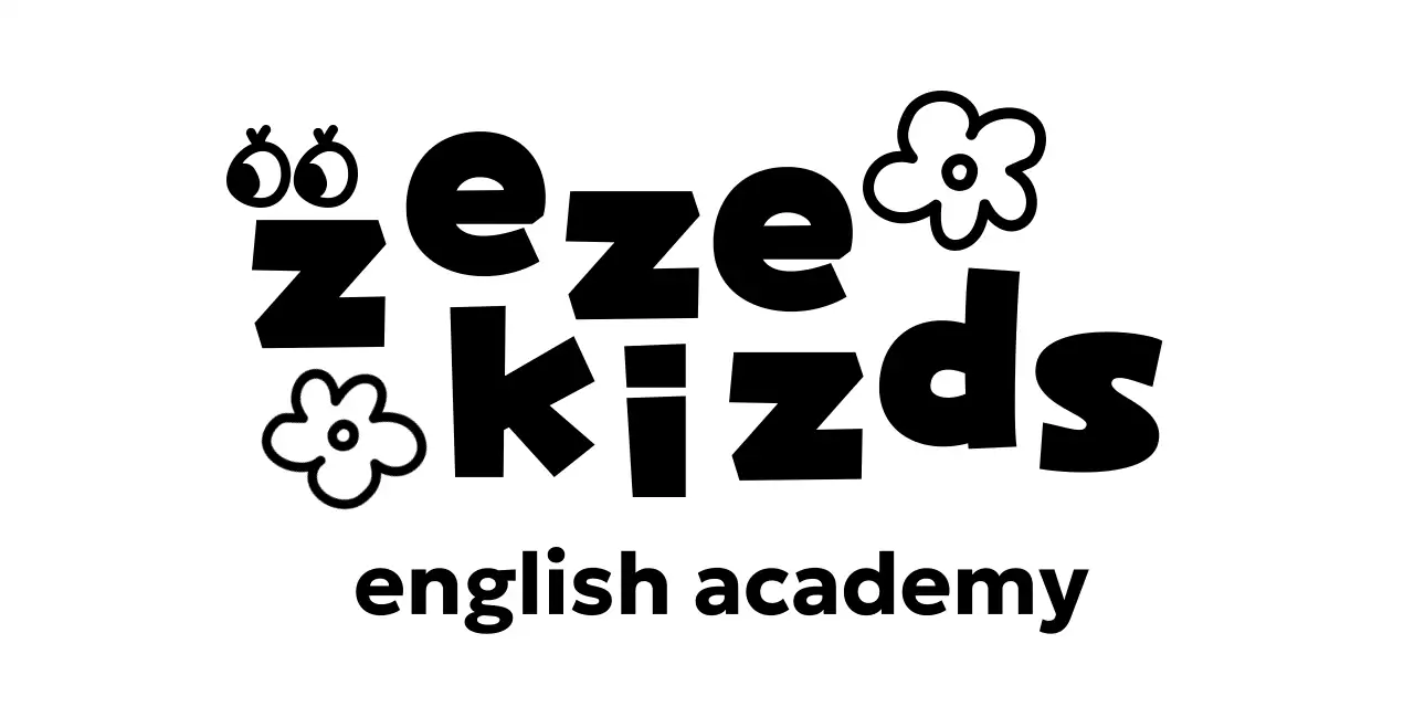 Promote your English language school with cute fonts and hand drawings