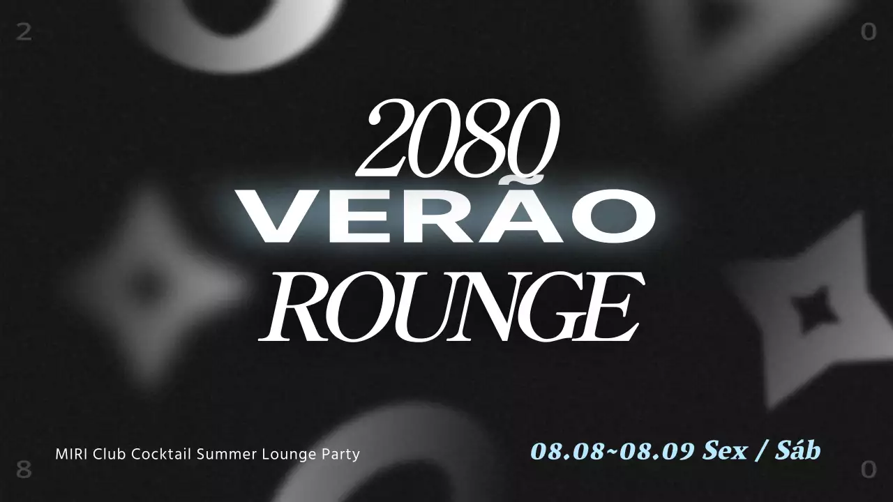 Promover um simples concerto num clube a preto e branco