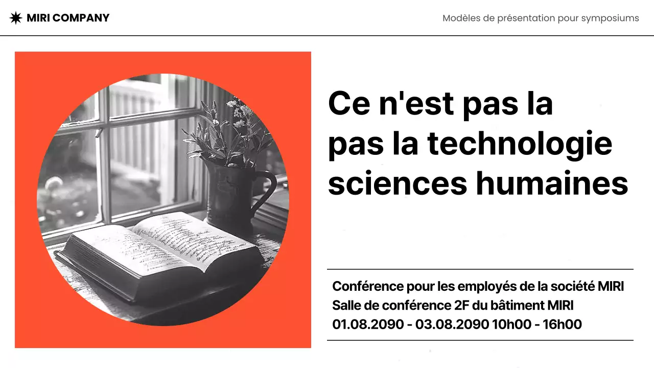 Haut-parleur moderne en orange, noir et blanc