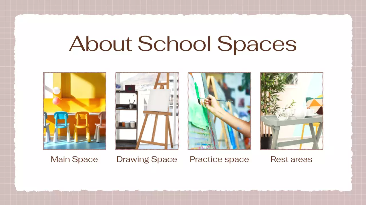 Beige Simple Art Guide Presentation