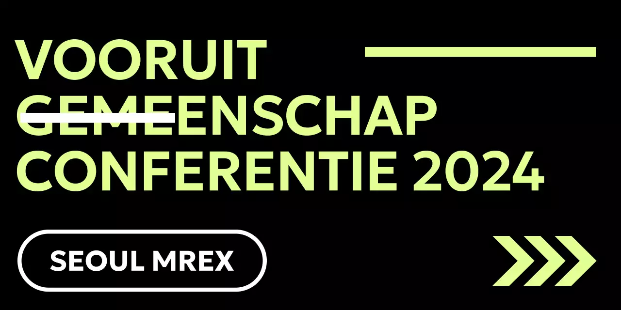 Promoot je moderne conferentie