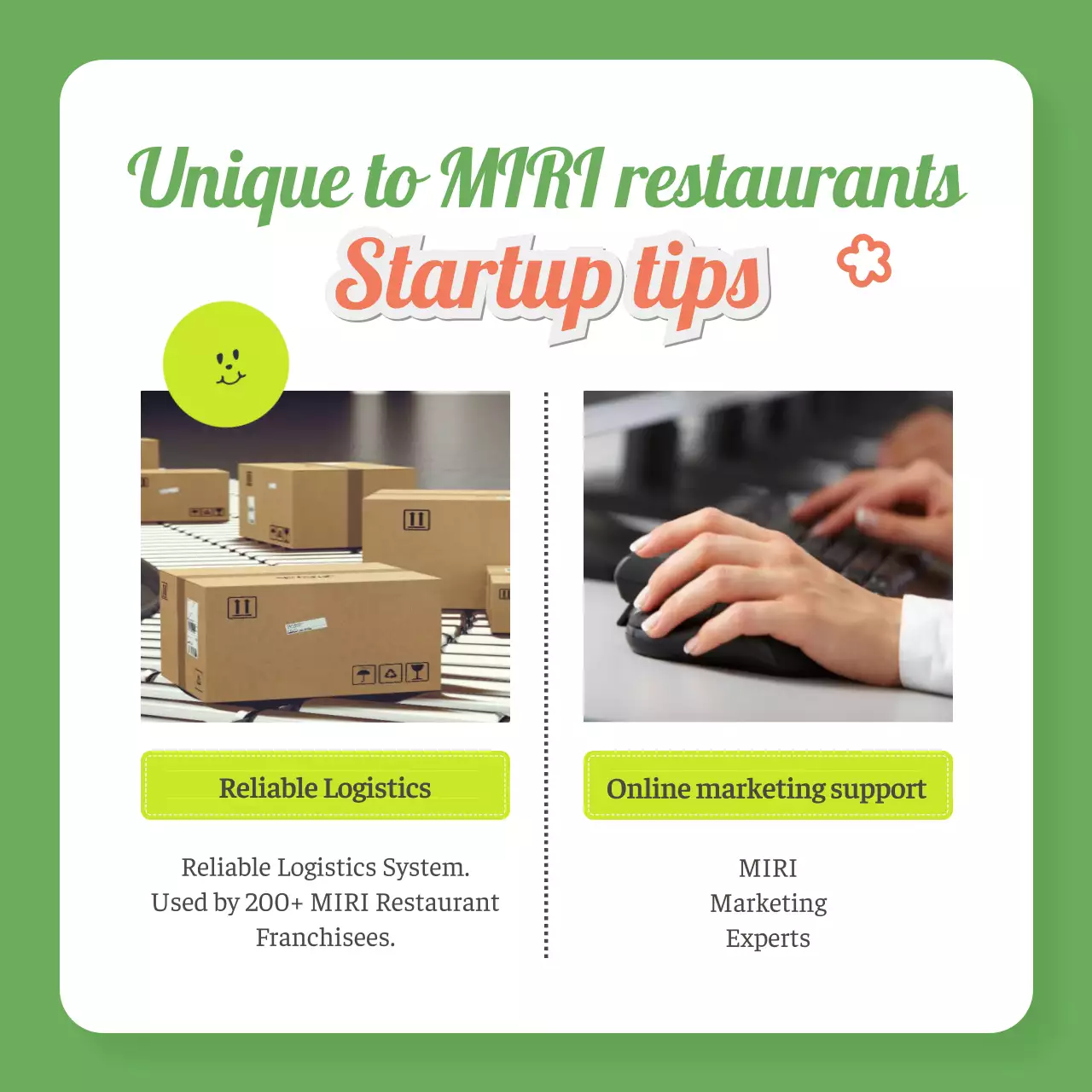 Green Simple Motivation Announcement Instagram Carousel