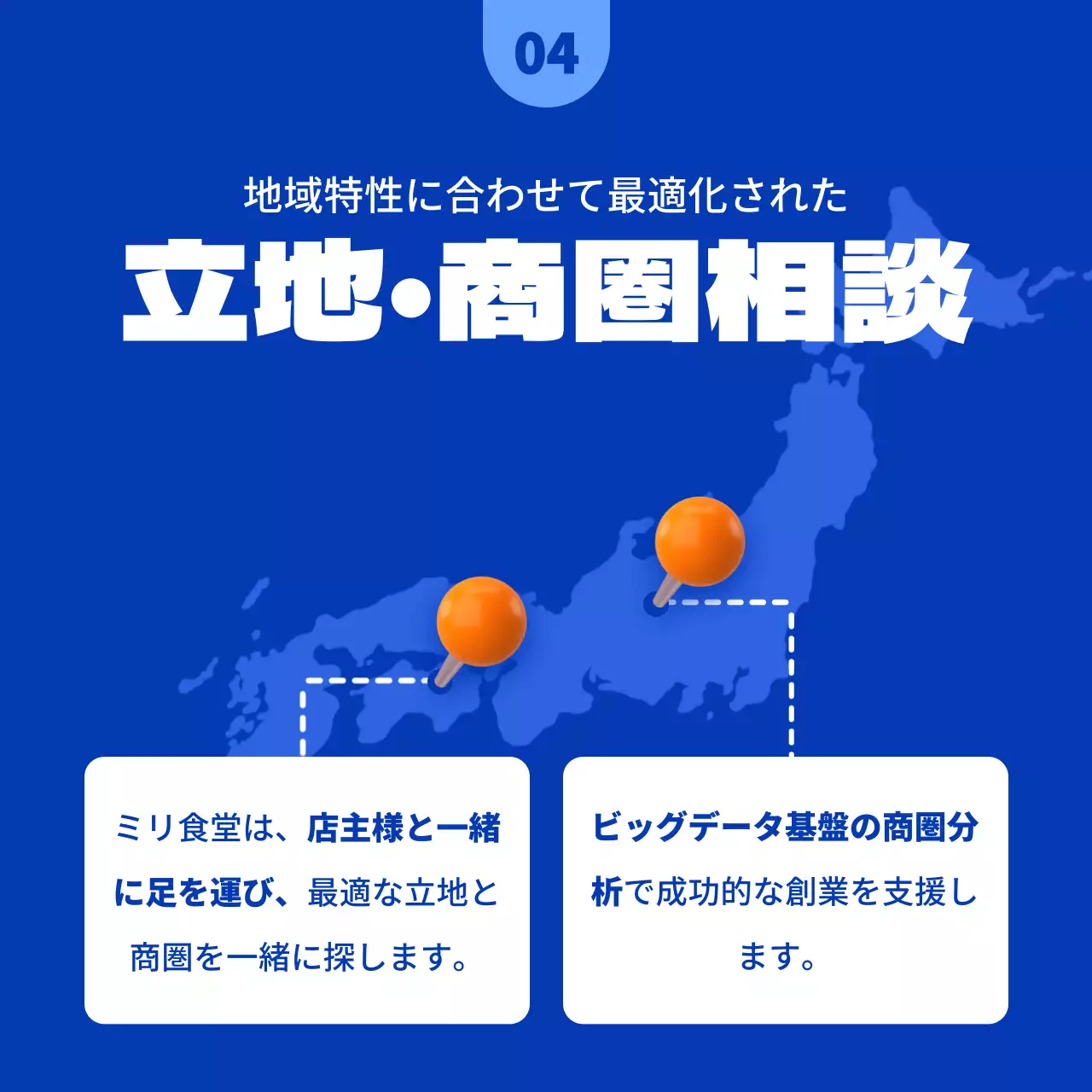 青 モダン 起業 チラシ Instagram カルーセル