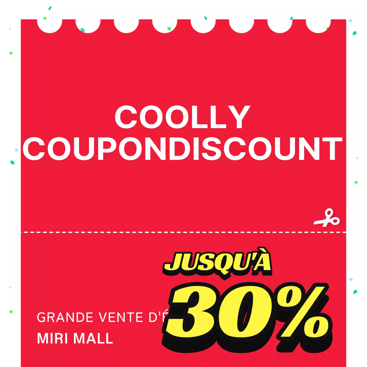 Promouvoir les ventes d'été avec des accents rouges