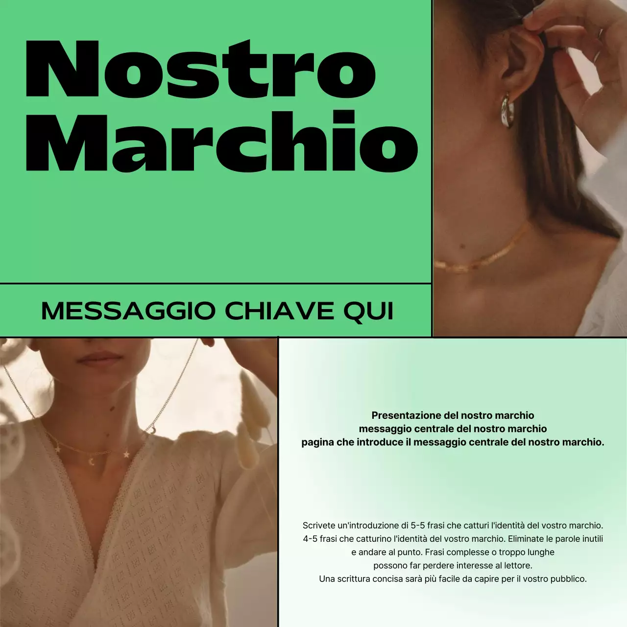 Promuovere un marchio verde e kitsch