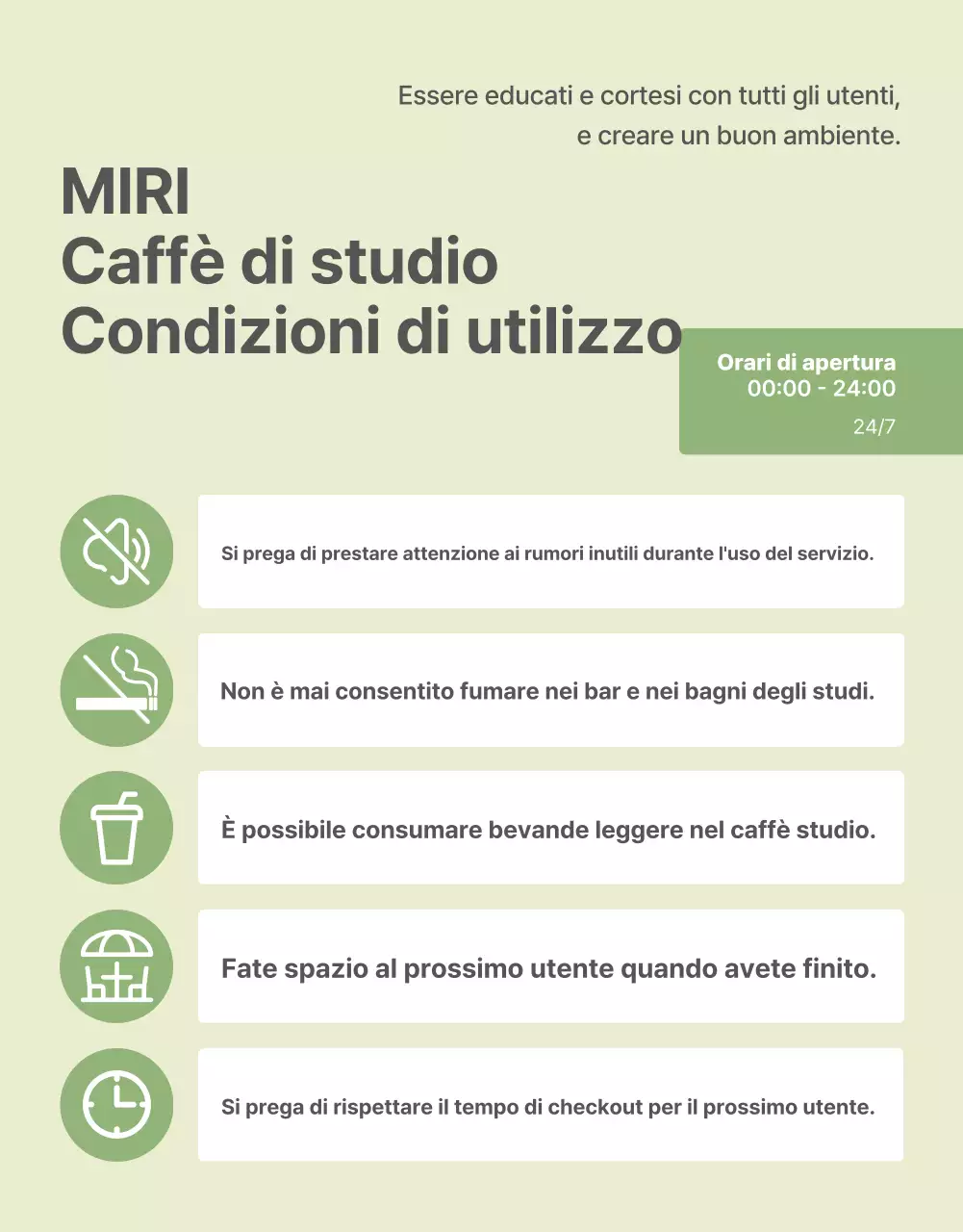 Una guida all'utilizzo del moderno caffè studio in verde e verde lime