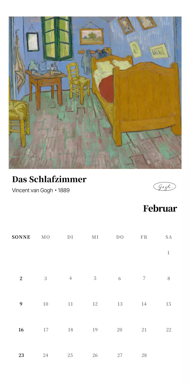 Ein schlichtes, klassisches Meisterwerk in Schwarz und Grau