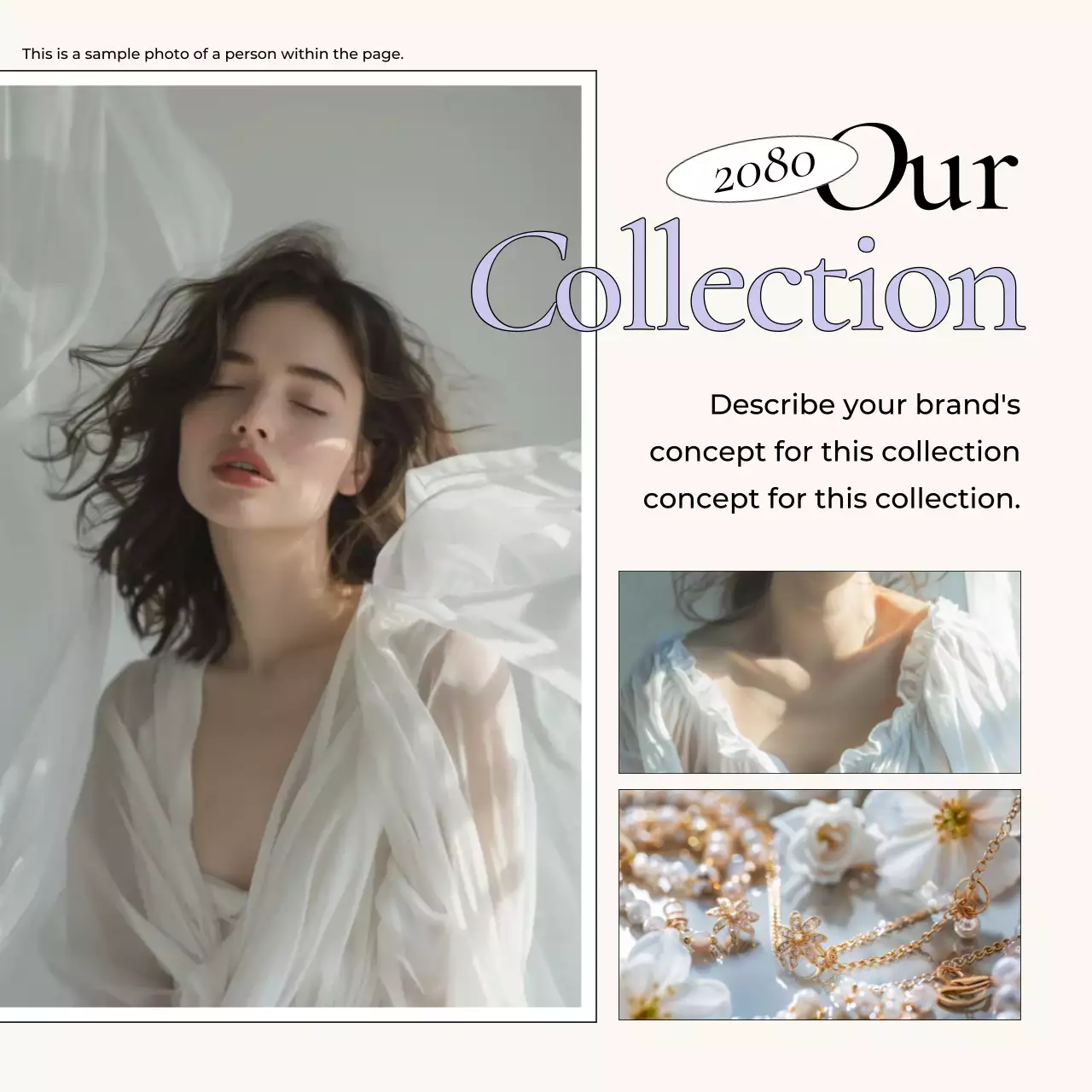 Beige Elegant Fashion Promotion Instagram Carousel