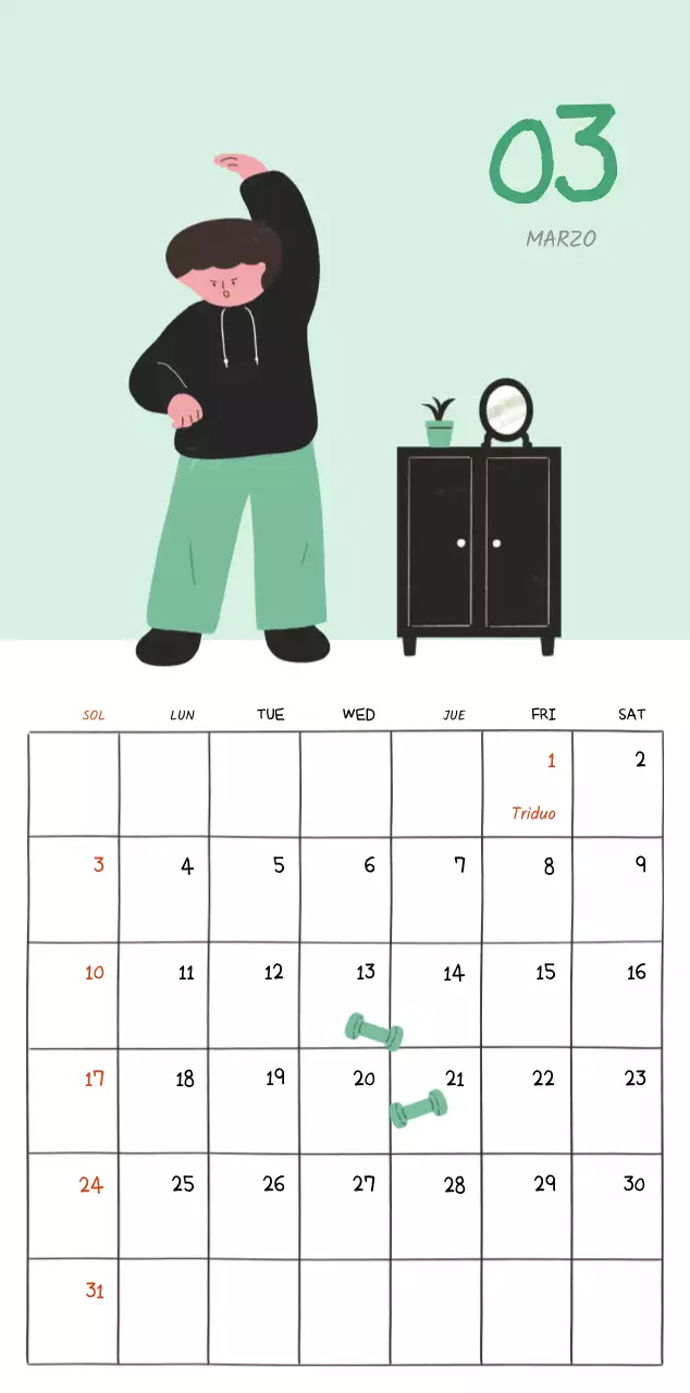 Un concepto de ilustración cotidiano, colorido y simpático