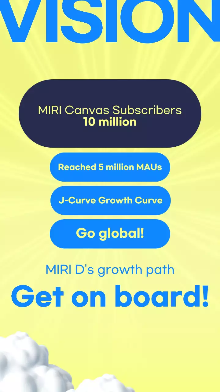 A cutesy blue and yellow recruitment ad