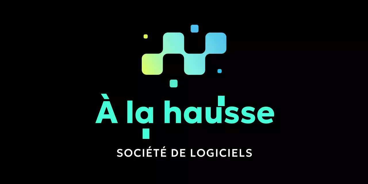 Séminaire d'entreprise simple avec logo dégradé