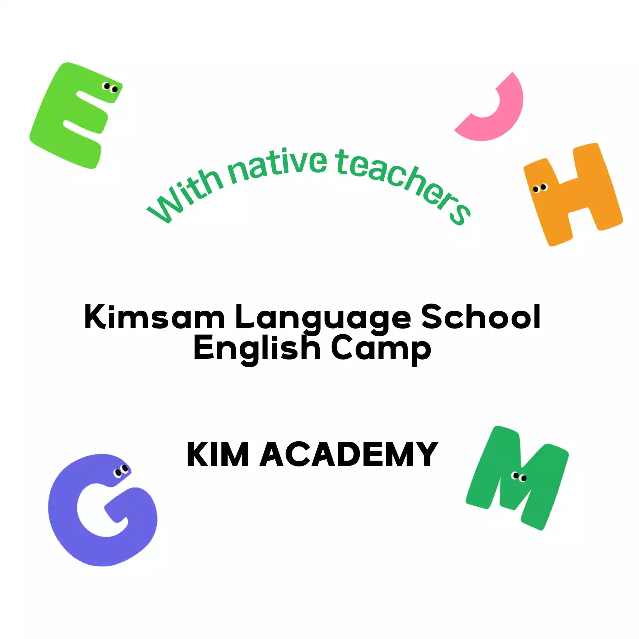 English camps with a colorful and cute twist