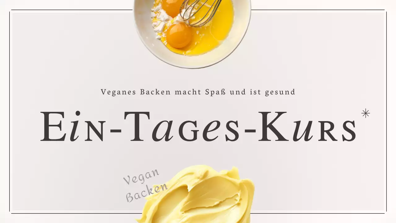 Luxusbacken in Braun- und Beigetönen Ein-Tages-Kurs Materialien