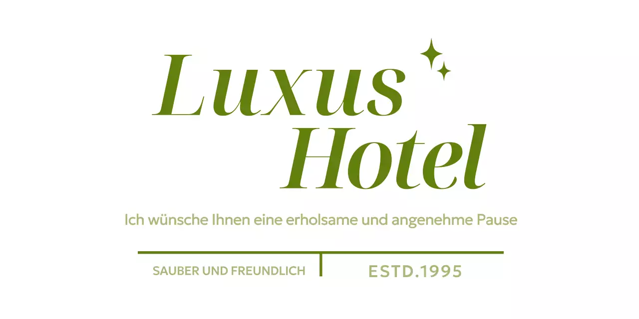 Werben Sie für Ihr Hotel mit einem grünen Spritzer