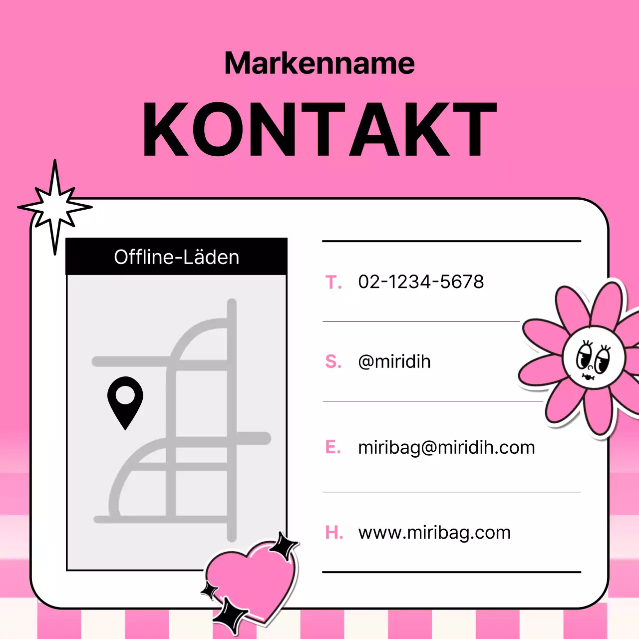 Ein Leitfaden für kitschige, angesagte Marken in Gelb und Rosa