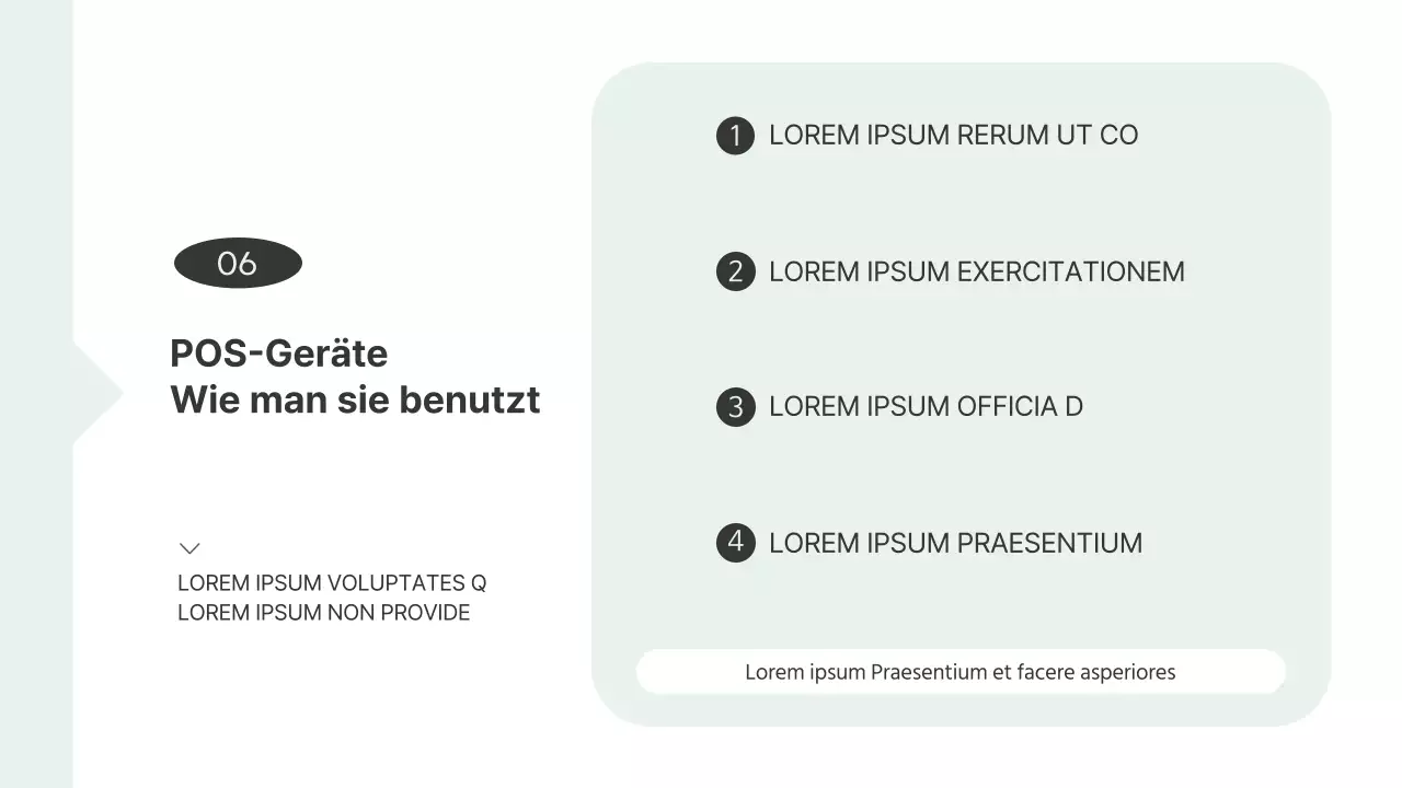 Simple Store Operations Manual Buch in Weiß und Mint Schulungsunterlagen