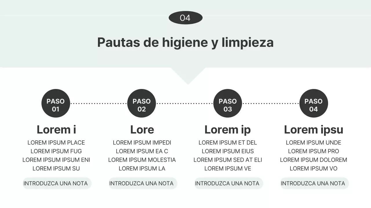 Manual de operaciones para tiendas sencillas Libro en blanco y menta Recursos de formación