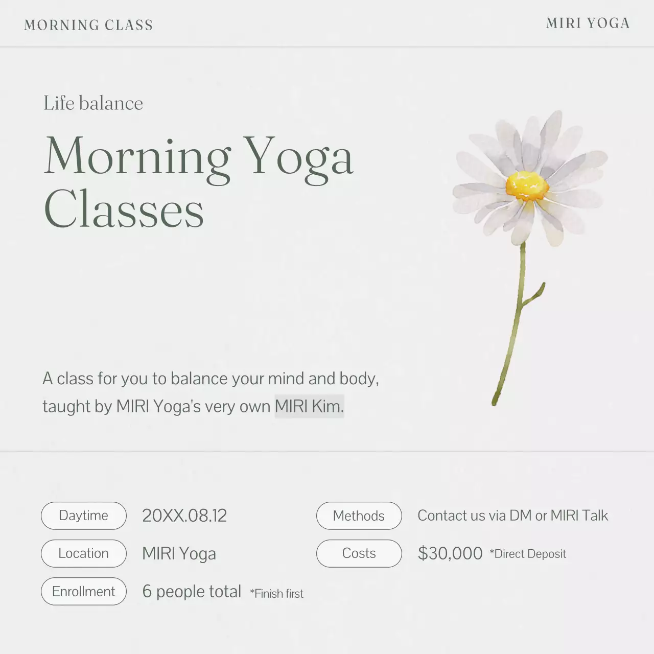 Summer Yoga Classes in the Gray of Nature post