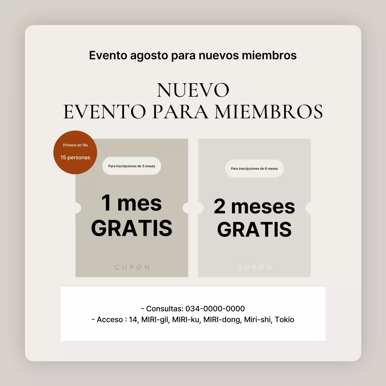 Yoga moderno hong en beige