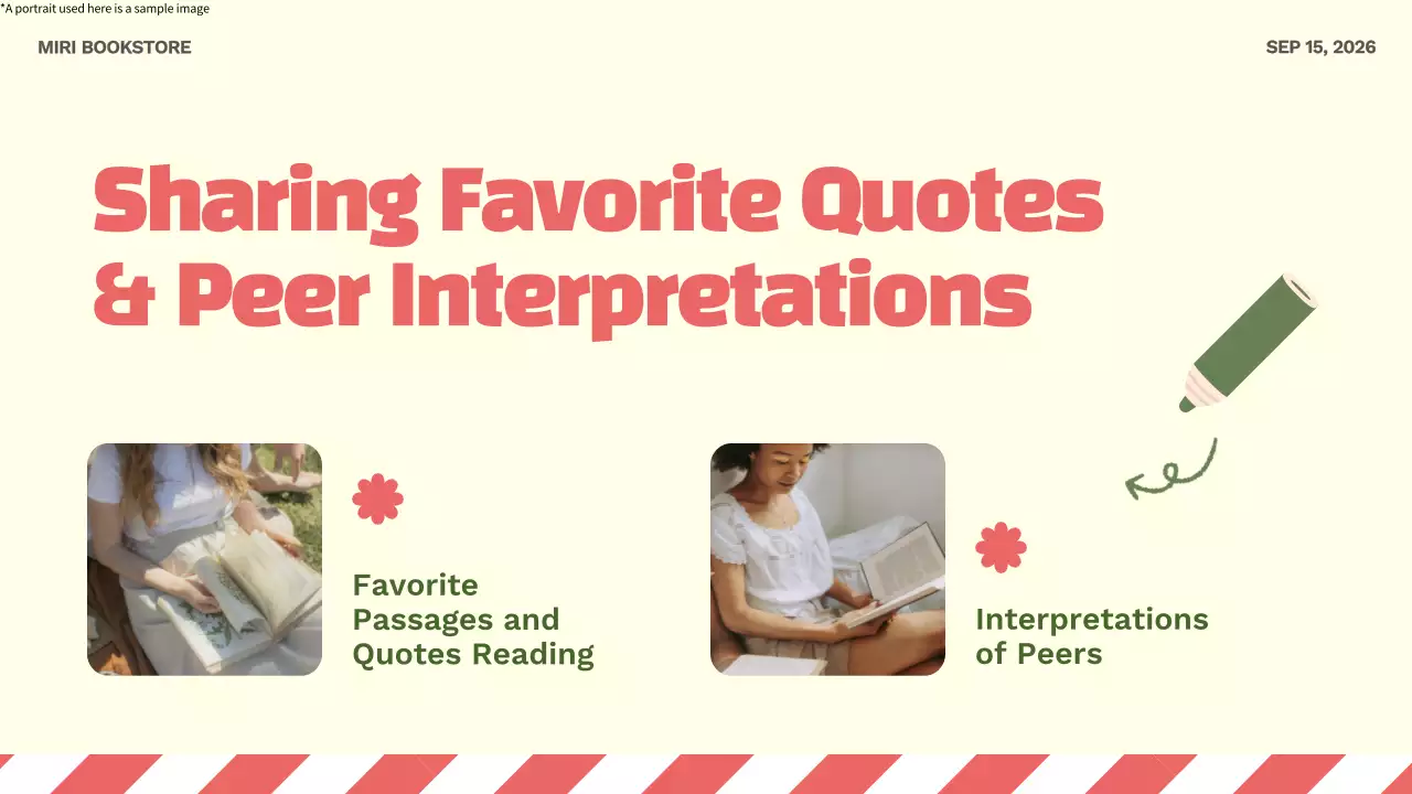 Beige Minimal Reading Agenda Presentation