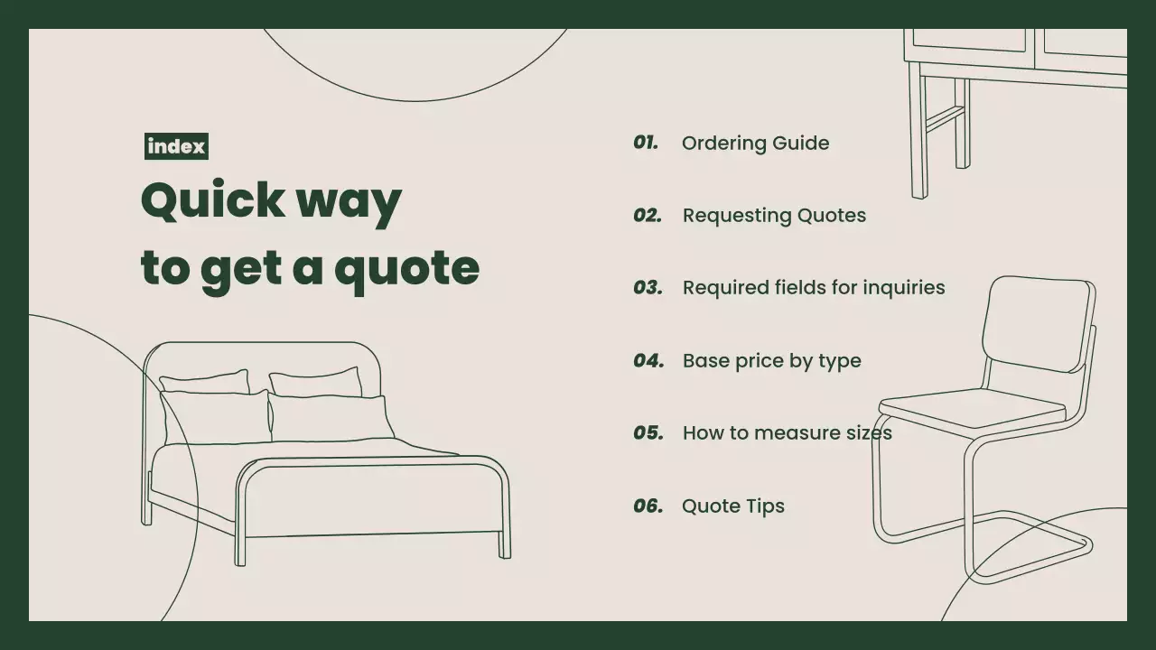 Orange Modern Furniture Promotion Presentation