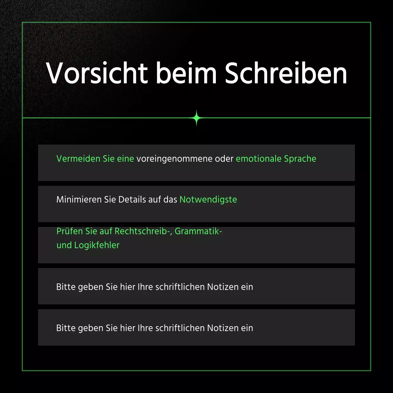 Ein Leitfaden zum Schreiben grüner, kitschiger AI-Prompts