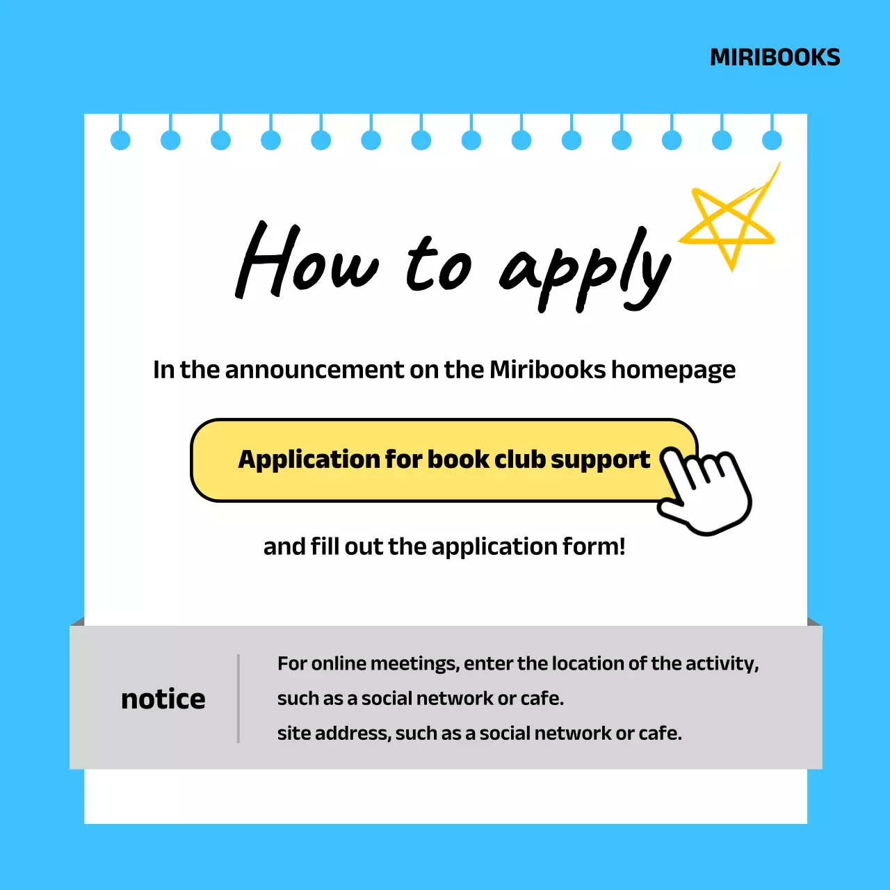 Blue Trendy Book Promotion Instagram Carousel